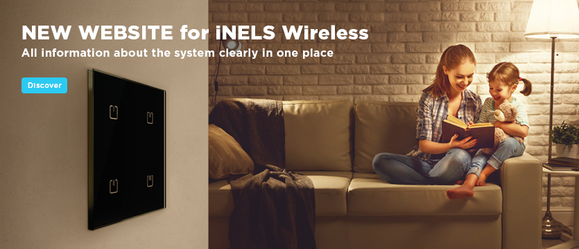 New website for INELS Wireless