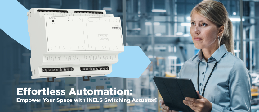 Effortless Automation: Empower Your Space with iNELS Switching Actuator! photo