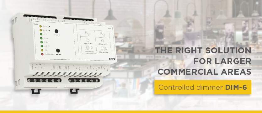 Controlled dimmer DIM-6 photo