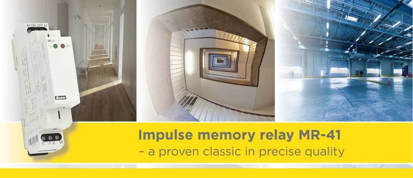 Impulse memory relay - a proven classic in precise quality photo