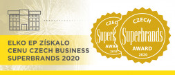 ELKO EP získalo cenu Czech Business Superbrands 2020 photo