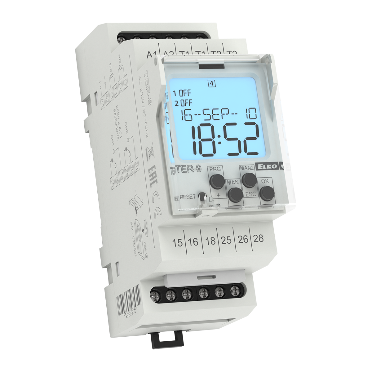 ADELID Raumthermostat, Temperaturregler digital LED