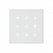 Glass switch button with symbols - GSB3-90/SW photo