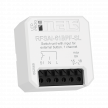 Switch unit with input for external button, 1 channel -  RFSAI-61BPF-SL photo